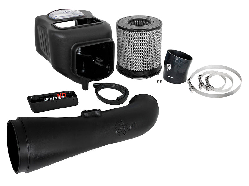 aFe Momentum HD Pro DRY S 2017 GM Diesel Trucks V8-6.6L Cold Air Intake System aFe Cold Air Intakes  AXOPROS
