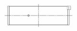 ACL Toyota 2AZFE (2.4L) Standard Size High Performance Rod Bearing Set ACL Bearings  AXOPROS
