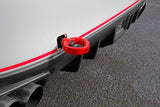 PERRIN 15-21 Subaru WRX/STI Tow Hook Kit (Rear) - Red Perrin Performance Tow Hooks  AXOPROS