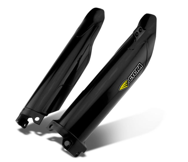 Cycra 21+ Kawasaki KX450X Fork Guards - Black Cycra Plastics  AXOPROS