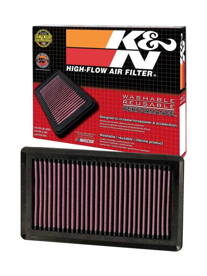K&N 07 Nissan Versa 1.8L-L4 Drop In Air Filter K&N Engineering Air Filters - Drop In  AXOPROS