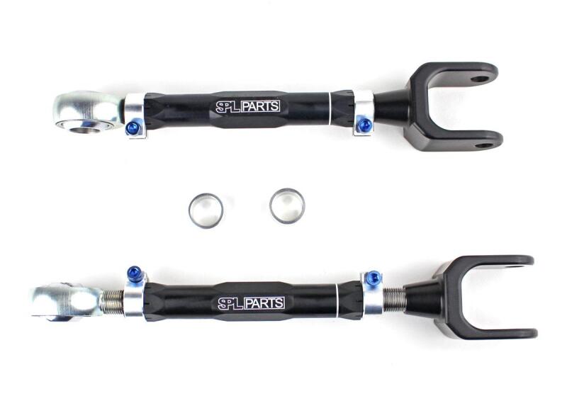 SPL Parts Titanium Series Rear Traction Rods Z34/V36 Dogbone Style SPL Parts Suspension Arms & Components  AXOPROS