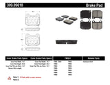 StopTech Performance ST-22 2-Piston Rear Caliper Brake Pads Stoptech Brake Pads - Performance  AXOPROS