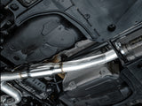 AWE MK8 Volkswagen Golf R 3in Touring Edition Quad Exhaust - Diamond Black Tips AWE Tuning Catback  AXOPROS
