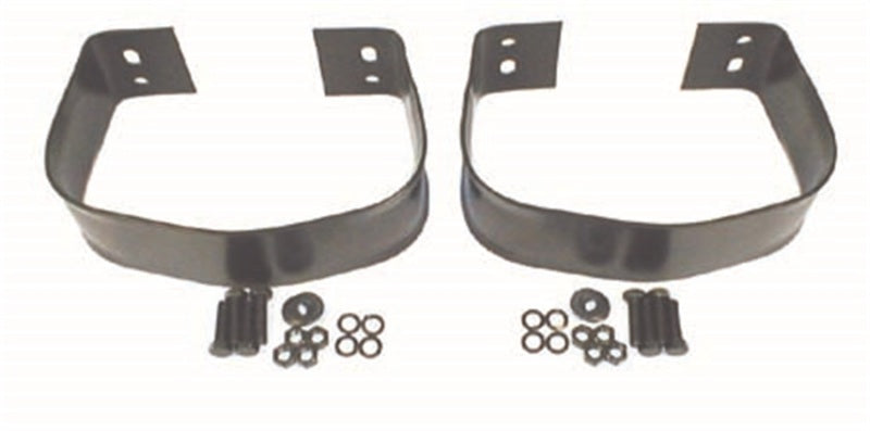 Omix Rear Bumperettes Black 76-95 CJ & Wrangler YJ OMIX Bumper Accessories  AXOPROS