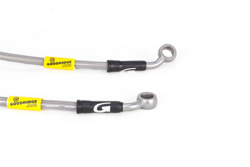 Goodridge 17-21 Honda Civic Type-R (FK8) Stainless Steel Brake Line Kit Goodridge Brake Line Kits  AXOPROS