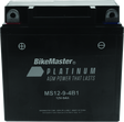 BikeMaster AGM Battery - MS12-9-4B1 BikeMaster Batteries  AXOPROS
