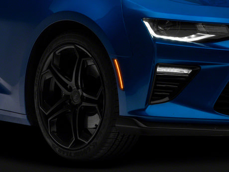 Raxiom Raxiom 16-23 Chevrolet Camaro Axial Series LED Front and Rear Side Markers- Smoked Sidemarkers & Indicators aftermarket performance part
