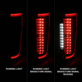 ANZO 2017+ Ford F-250 LED Taillights - Black/Smoke ANZO Tail Lights  AXOPROS