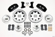 Wilwood Dynapro 6 Front Hub Kit 12.19in Drilled 74-80 Pinto/Mustang II Disc Spindle only Wilwood Big Brake Kits  AXOPROS