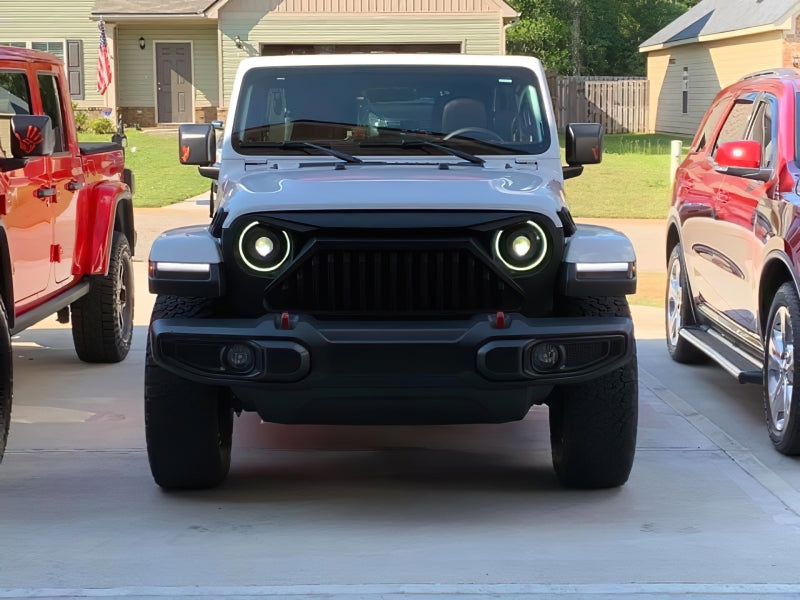 Oracle Jeep JL/Gladiator JT Oculus Bi-LED Projector Headlights - Amber/White Switchback SEE WARRANTY ORACLE Lighting Headlights  AXOPROS