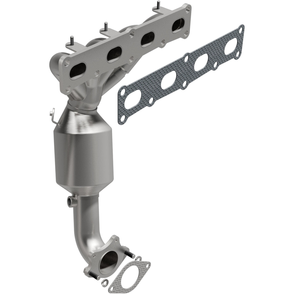 California Manifold Catalytic Converter MagnaFlow Exhaust Products Catalytic Converter with Integrated Exhaust Manifold  AXOPROS