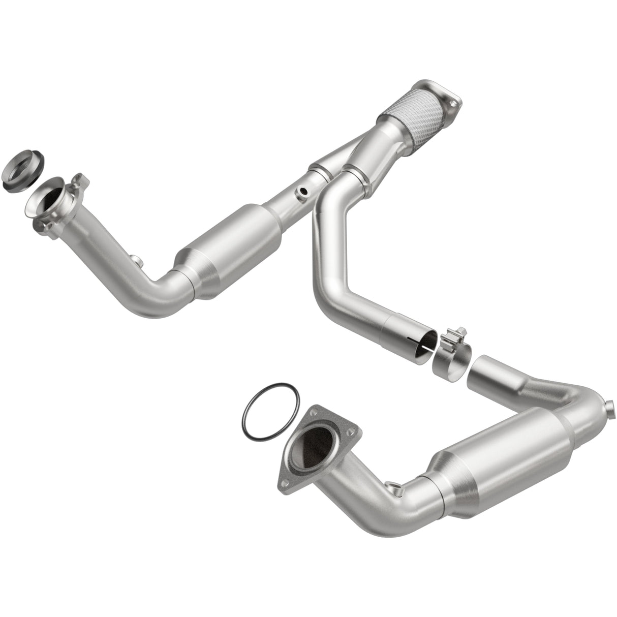 California Direct-Fit Catalytic Converter MagnaFlow Exhaust Products Catalytic Converter  AXOPROS