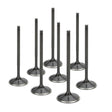 Supertech Toyota Celica 2ZZ 34x5.48x111.25mm Flat Black Nitride Intake Valve - Set of 8 Supertech Valves  AXOPROS