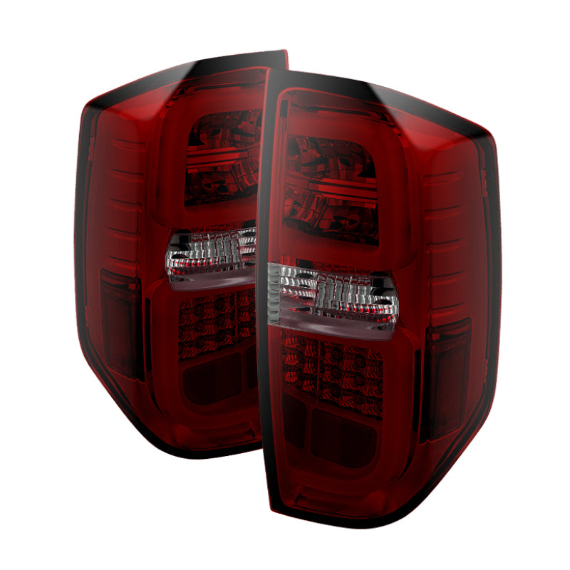 Spyder Toyota Tundra 2014-2016 Light Bar LED Tail Lights Red Smoke ALT-YD-TTU14-LED-RS SPYDER Tail Lights  AXOPROS