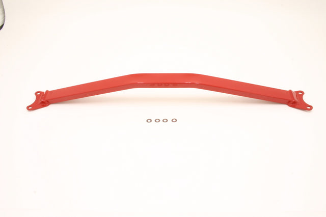 BMR 05-14 S197 Mustang V8 w/ Plenum Cover Strut Tower Brace - Red BMR Suspension Strut Bars  AXOPROS