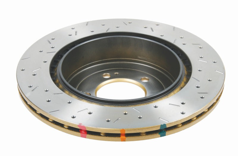 DBA 08+ EVO X Rear Drilled & Slotted 4000 Series Rotor DBA Brake Rotors - Slot & Drilled  AXOPROS