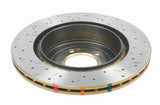 DBA 08+ EVO X Rear Drilled & Slotted 4000 Series Rotor DBA Brake Rotors - Slot & Drilled  AXOPROS
