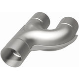 MagnaFlow Smooth Trans Y 2.50inch SS 90 deg. Magnaflow Y Pipes  AXOPROS