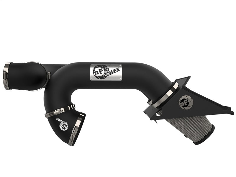 aFe MagnumFORCE 2XP Intake w/3.5in Black Steel Housing Pro DRY S Filter 2017 Ford F-150 V6-3.5L (tt) aFe Cold Air Intakes  AXOPROS