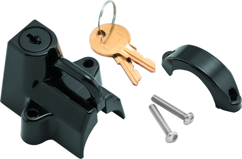 Bikers Choice Black Motorcycle Helmet Lock Fits 7/8 - 1 1/4 Tubing Bikers Choice Helmets and Accessories  AXOPROS