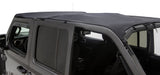 Rugged Ridge 18-22 Jeep Wrangler JL Unlimited (4-Door) Voyager Savannah Brief Top - Black Rugged Ridge Soft Tops  AXOPROS