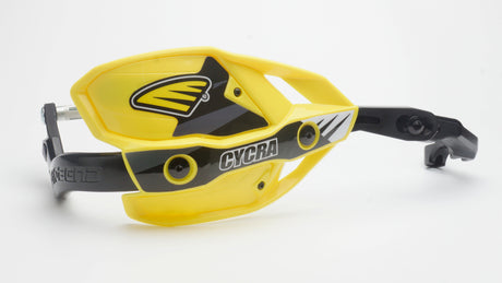 Cycra Probend Ultra w/HCM Clamp 1-1/8 in. - Yellow Cycra Hand Guards  AXOPROS
