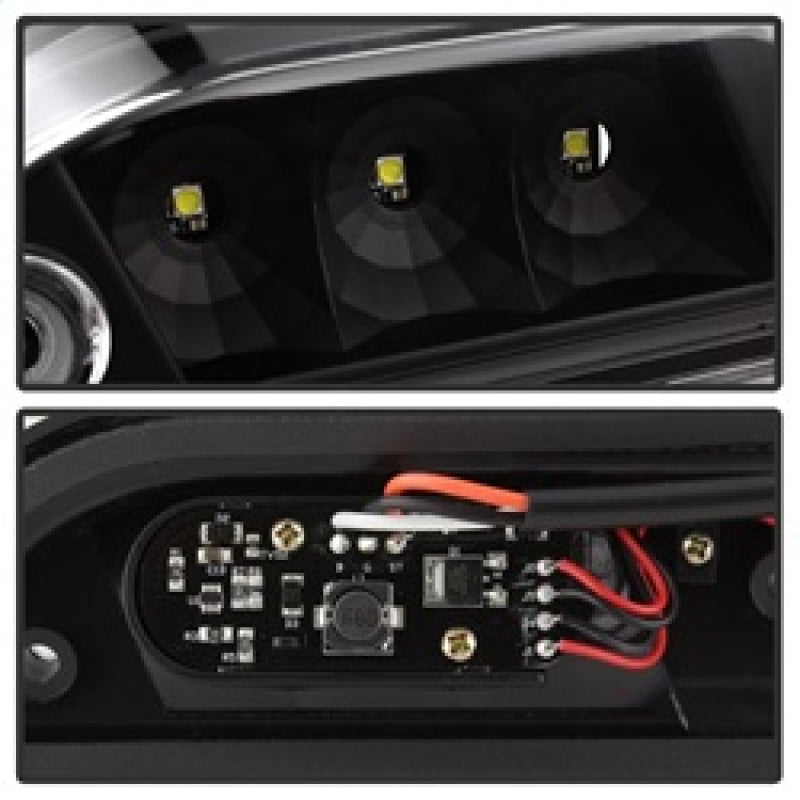 xTune 15-17 Ford F-150 (Not LED Brake/BLIS Tail Compat.)LED 3RD Brake Lght Blk BKL-JH-FF15015-LED-BK SPYDER Brake Lights  AXOPROS