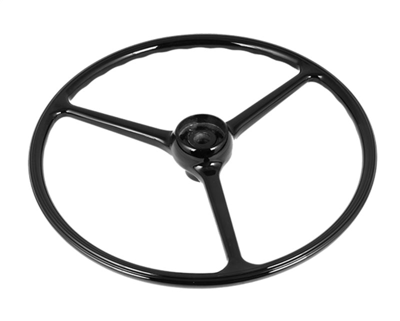 Omix Steering Wheel Black 64-75 Jeep CJ Models OMIX Steering Wheels  AXOPROS
