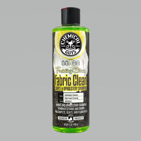Chemical Guys Foaming Fabric Clean Carpet/Upholstery Shampoo & Odor Eliminator - 16oz Chemical Guys Surface Cleaners  AXOPROS