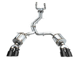 AWE Tuning 19-23 Audi C8 S6/S7 2.9T V6 AWD Touring Edition Exhaust - Diamond Black Tips AWE Tuning Catback  AXOPROS