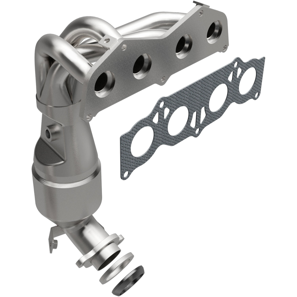 California Manifold Catalytic Converter MagnaFlow Exhaust Products Catalytic Converter with Integrated Exhaust Manifold  AXOPROS