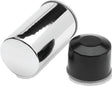 Twin Power Twin Cam and M8 Black Oil Filter Replaces H-D 63731-99A with Backflow Valve TwinPower Oil Filters  AXOPROS