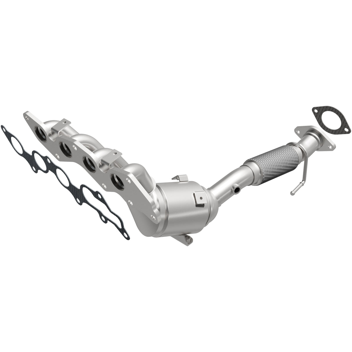 California Manifold Catalytic Converter MagnaFlow Exhaust Products Catalytic Converter with Integrated Exhaust Manifold  AXOPROS