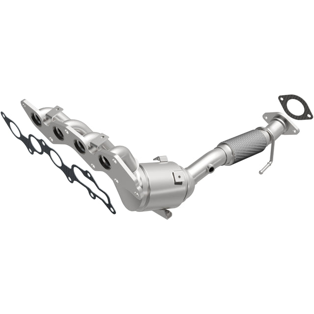California Manifold Catalytic Converter MagnaFlow Exhaust Products Catalytic Converter with Integrated Exhaust Manifold  AXOPROS