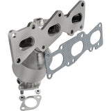 California Manifold Catalytic Converter MagnaFlow Exhaust Products Catalytic Converter with Integrated Exhaust Manifold  AXOPROS