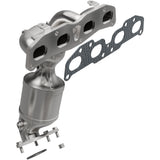 California Manifold Catalytic Converter MagnaFlow Exhaust Products Catalytic Converter with Integrated Exhaust Manifold  AXOPROS
