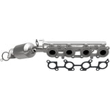 California Manifold Catalytic Converter MagnaFlow Exhaust Products Catalytic Converter with Integrated Exhaust Manifold  AXOPROS