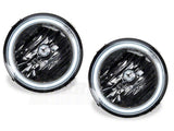 Raxiom 05-12 Ford Mustang GT LED Halo Fog Lights (Chrome) Raxiom Headlights  AXOPROS