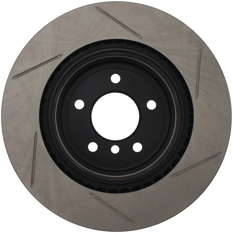 StopTech Power Slot 06 BMW 330 Series / 07-09 335 Series Rear Right Slotted Rotor Stoptech Brake Rotors - Slotted  AXOPROS