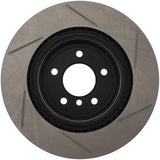 StopTech Power Slot 06 BMW 330 Series / 07-09 335 Series Rear Right Slotted Rotor Stoptech Brake Rotors - Slotted  AXOPROS