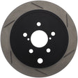 StopTech Power Slot 08-10 WRX Rear Right Slotted Rotor Stoptech Brake Rotors - Slotted  AXOPROS