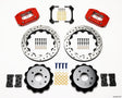 Wilwood Dynapro Radial Rear Kit 13.00in Drilled Red Nissan 350Z/Fiti G35 Wilwood Big Brake Kits  AXOPROS