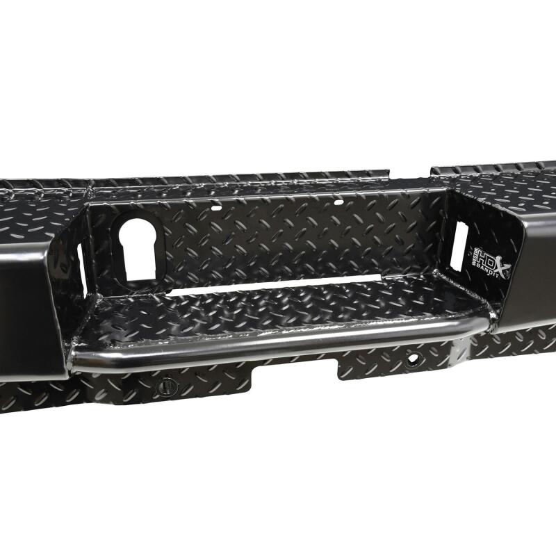 Westin 09-18 Ram 1500 HDX Bandit Rear Bumper - Black Westin Bumpers - Steel  AXOPROS