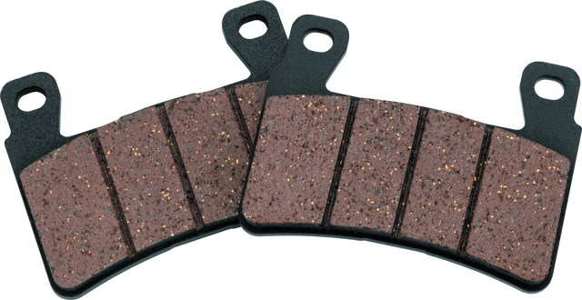Twin Power 18 Up Softail Organic Brake Pads Replaces H-D 413000102 Front TwinPower Brake Pads - Performance  AXOPROS