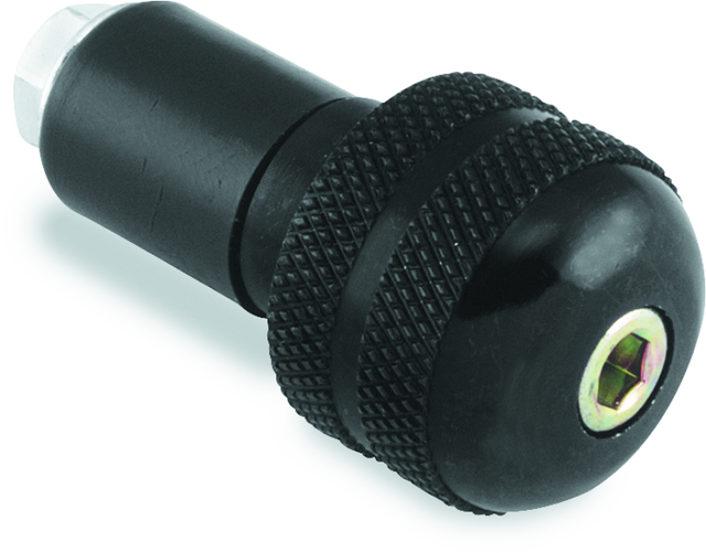 BikeMaster Anti-Vibration Bar Ends - 1in - Black BikeMaster Handlebars  AXOPROS