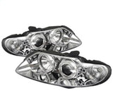 Spyder Pontiac GTO 04-06 Projector Headlights LED Halo LED Chrome High H1 Low H1 PRO-YD-PGTO04-HL-C SPYDER Headlights  AXOPROS
