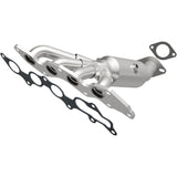 California Manifold Catalytic Converter MagnaFlow Exhaust Products Catalytic Converter with Integrated Exhaust Manifold  AXOPROS