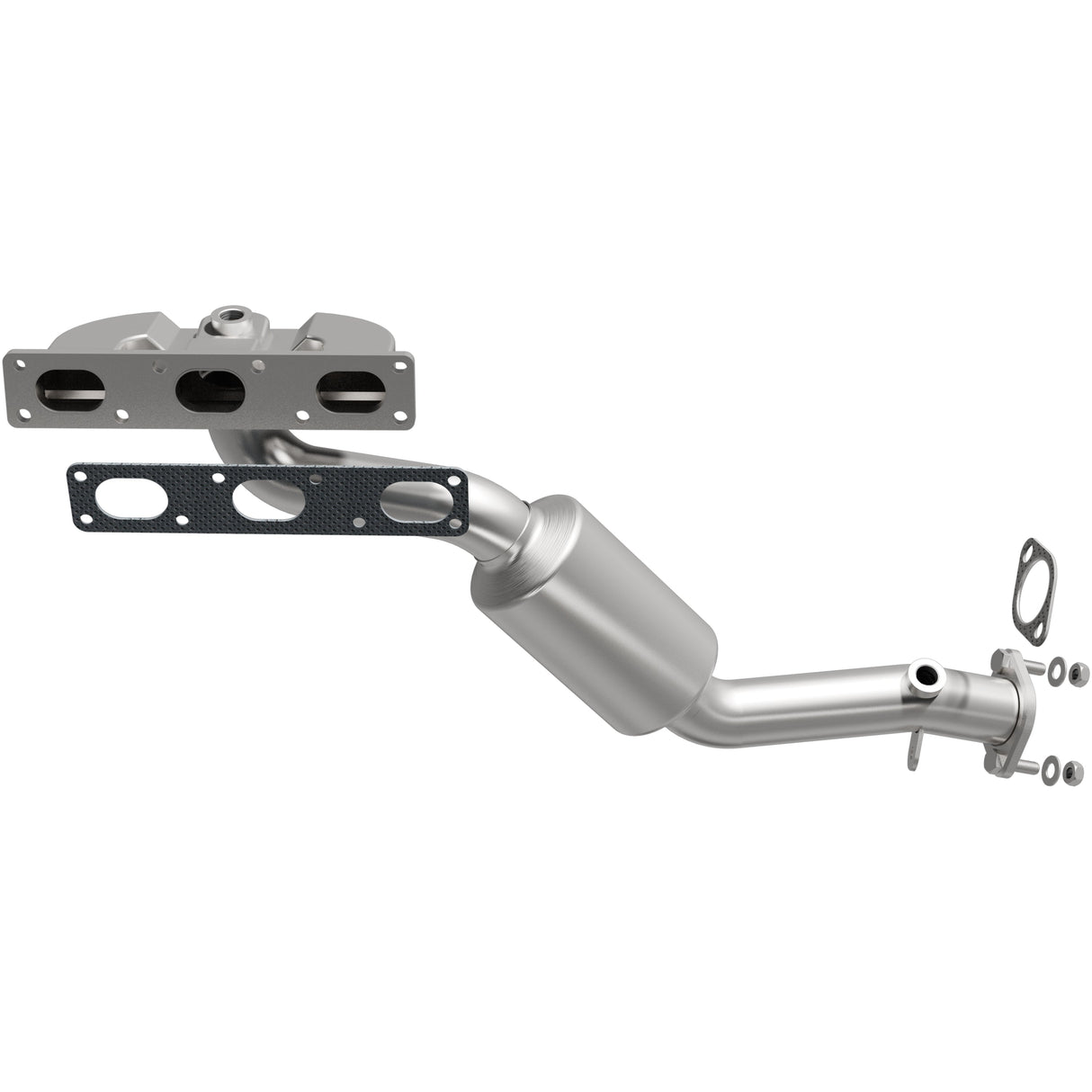 California Manifold Catalytic Converter MagnaFlow Exhaust Products Catalytic Converter with Integrated Exhaust Manifold  AXOPROS