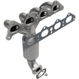 California Manifold Catalytic Converter MagnaFlow Exhaust Products Catalytic Converter with Integrated Exhaust Manifold  AXOPROS